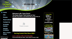 Desktop Screenshot of franchise.mrgameroom.com
